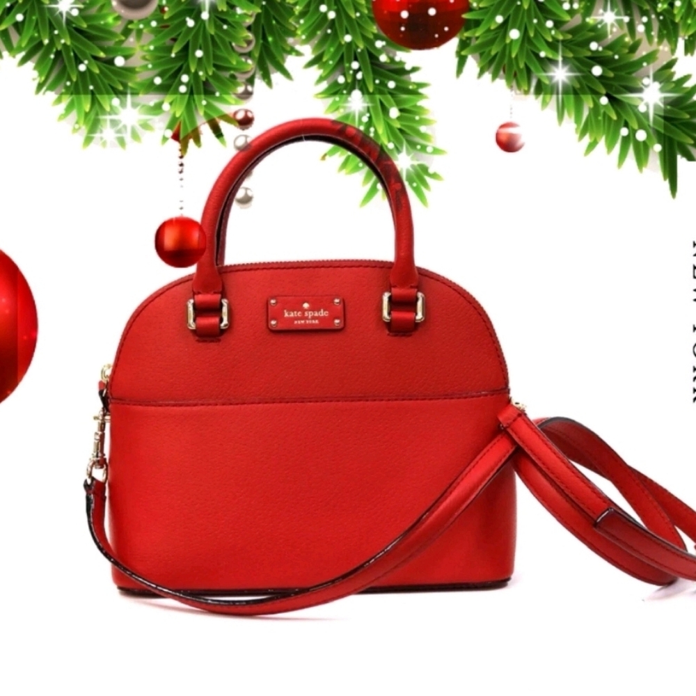 Kate Spade Mini Carli Grove Street Leather Bag